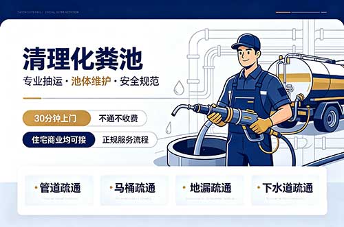 张掖清理化粪池
